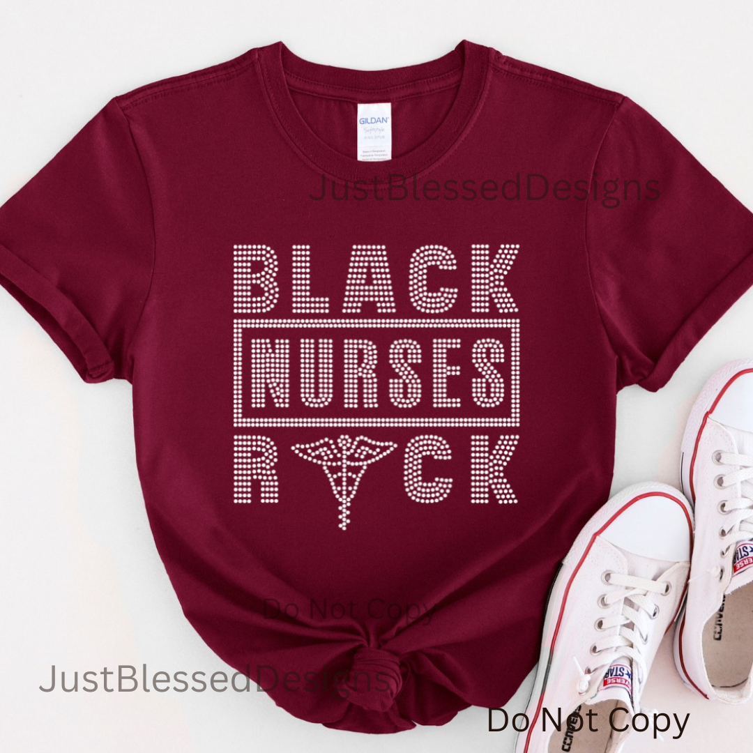 Black Nurses Rock (Rhinestone)