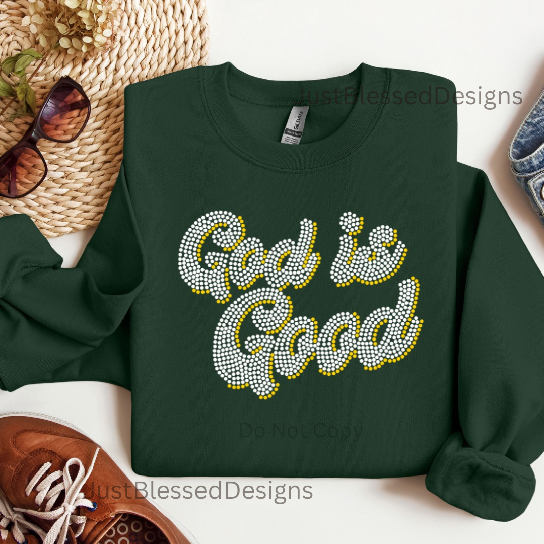 God Is Good (Rhinestone)