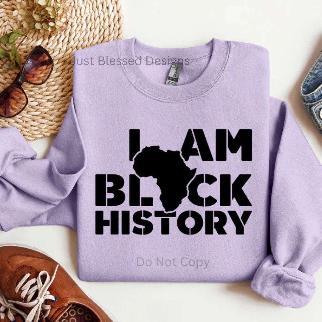 I Am Black History (Black)