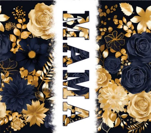 Navy/Gold Mama
