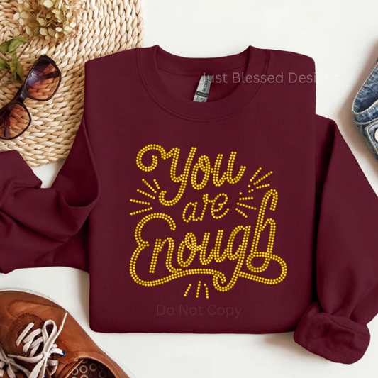 You Are Enough (Rhinestone)